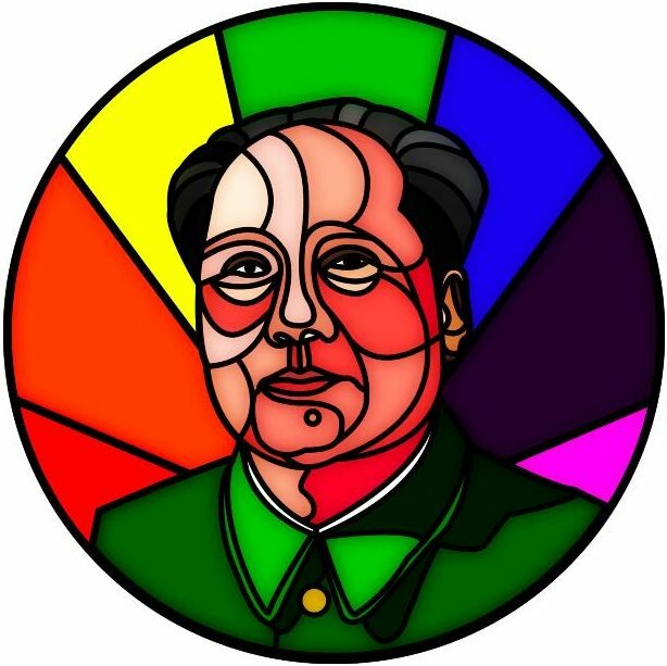 stained-glass mao